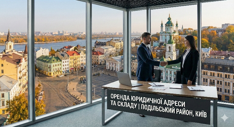 Суборенда юридичної адреси під склад 400 кв.м у Подільському районі — вул. Оболонська (04071), Київ