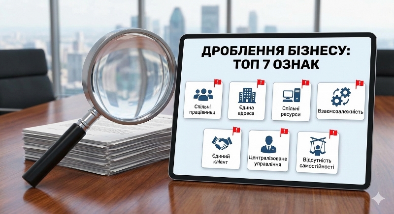 ТОП 7 ознак дроблення бізнесу в Україні — ризики для ФОП і ТОВ | Бровар Юст