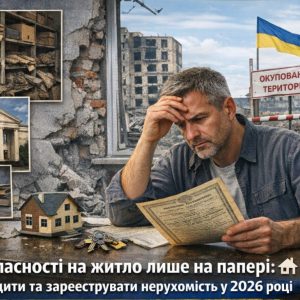 Право власності на житло лише на папері: що робити власнику у 2026 році 🏠📄 3 Майно на ТОТ, архіву БТІ немає: як зареєструвати право власності
