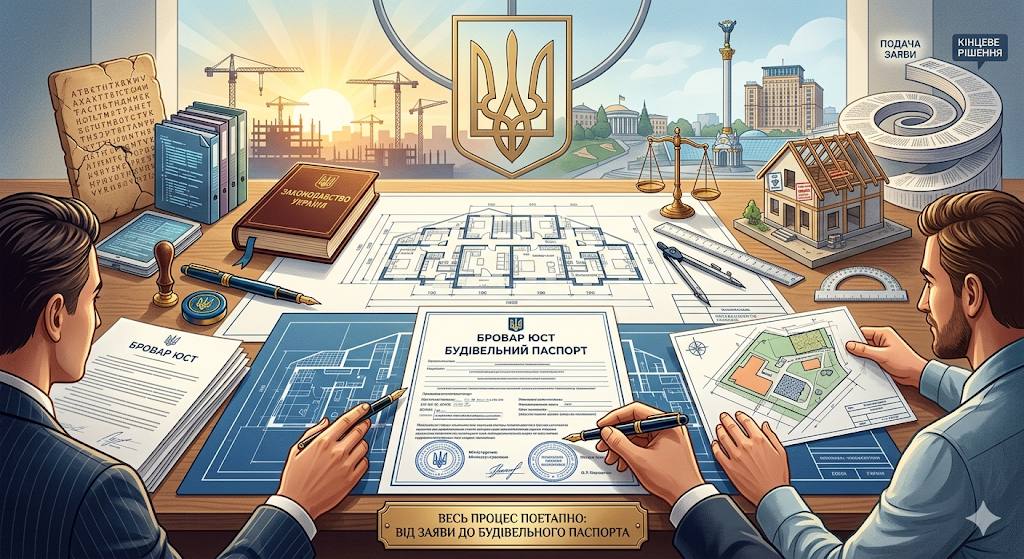 Порядок отримання будівельного паспорта в Україні | Бровар Юст