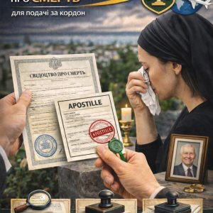 Апостиль на свідоцтво про смерть 7 Апостиль на свідоцтво про смерть