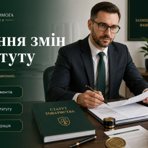 Внесення змін до статуту