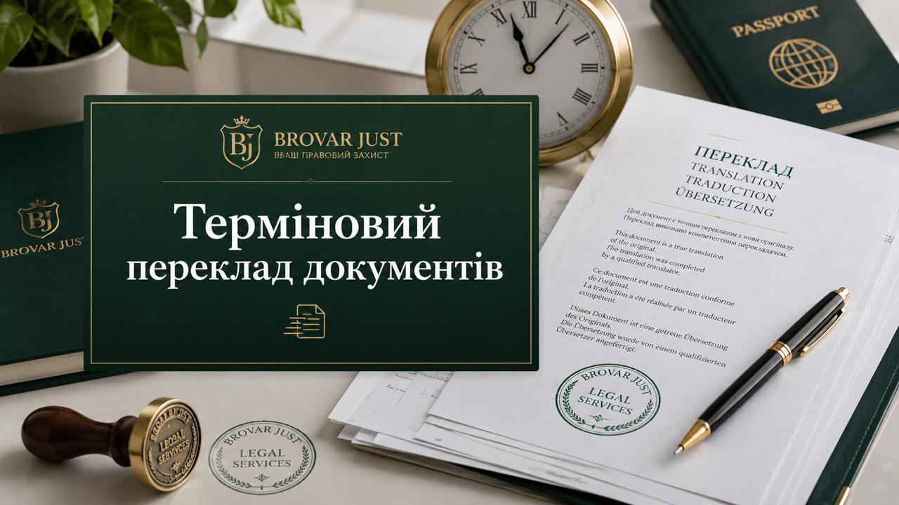 Терміновий переклад документів