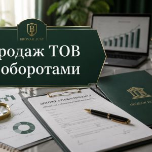 Продаж ТОВ з оборотами