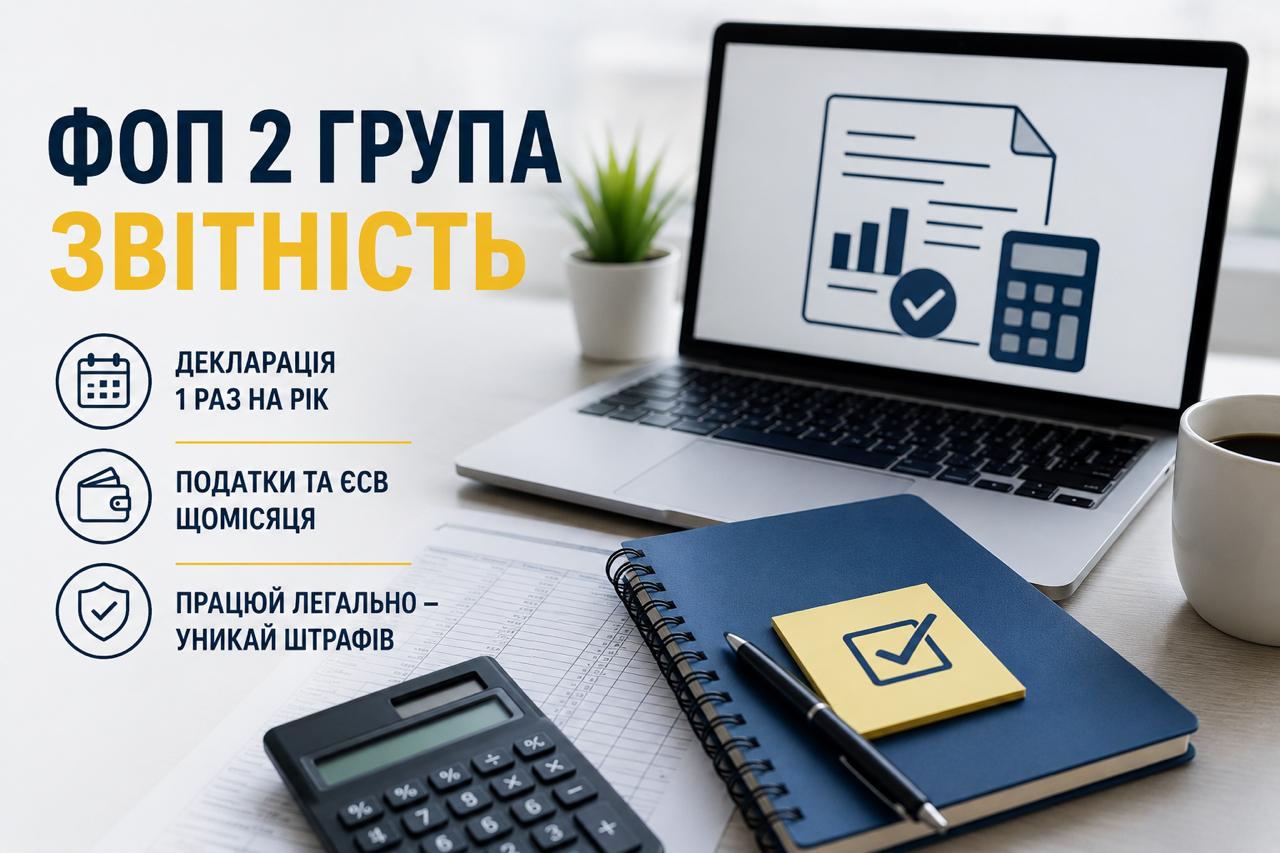 Звітність ФОП 2 група