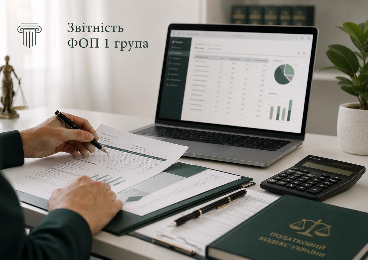 Звітність ФОП 1 група