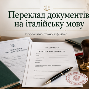 Переклад документів на італійську мову 9 Переклад документів на італійську мову