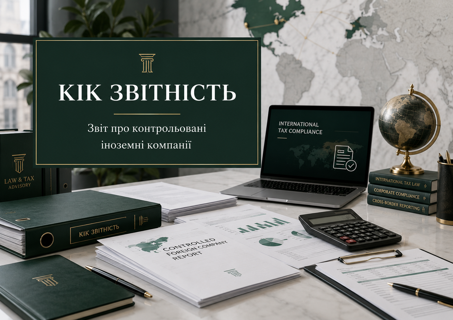 КІК звітність 2026 — подання звіту про контрольовані іноземні компанії