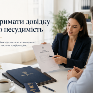 Отримати довідку про несудимість | Допомога з оформленням — Бровар Юст