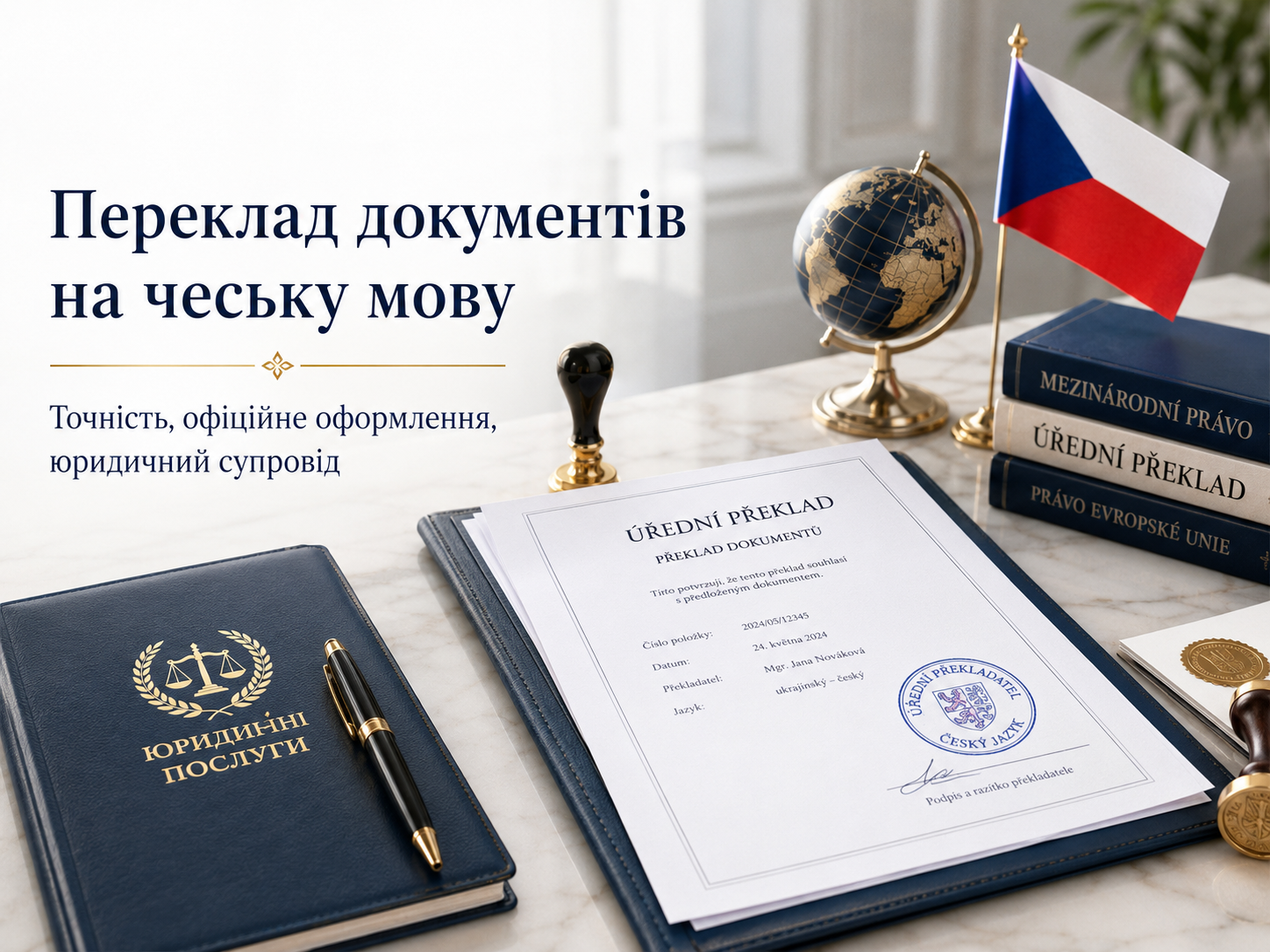 Переклад документів на чеську мову
