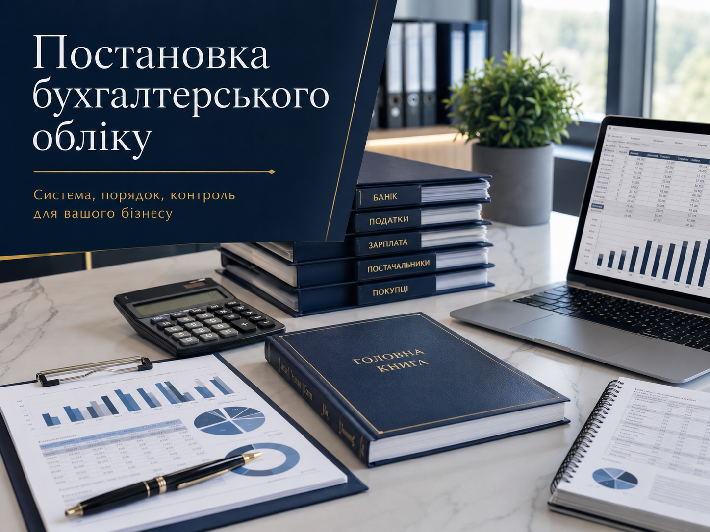 Постановка бухгалтерського обліку для бізнесу |