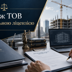 Продаж ТОВ з будівельною ліцензією