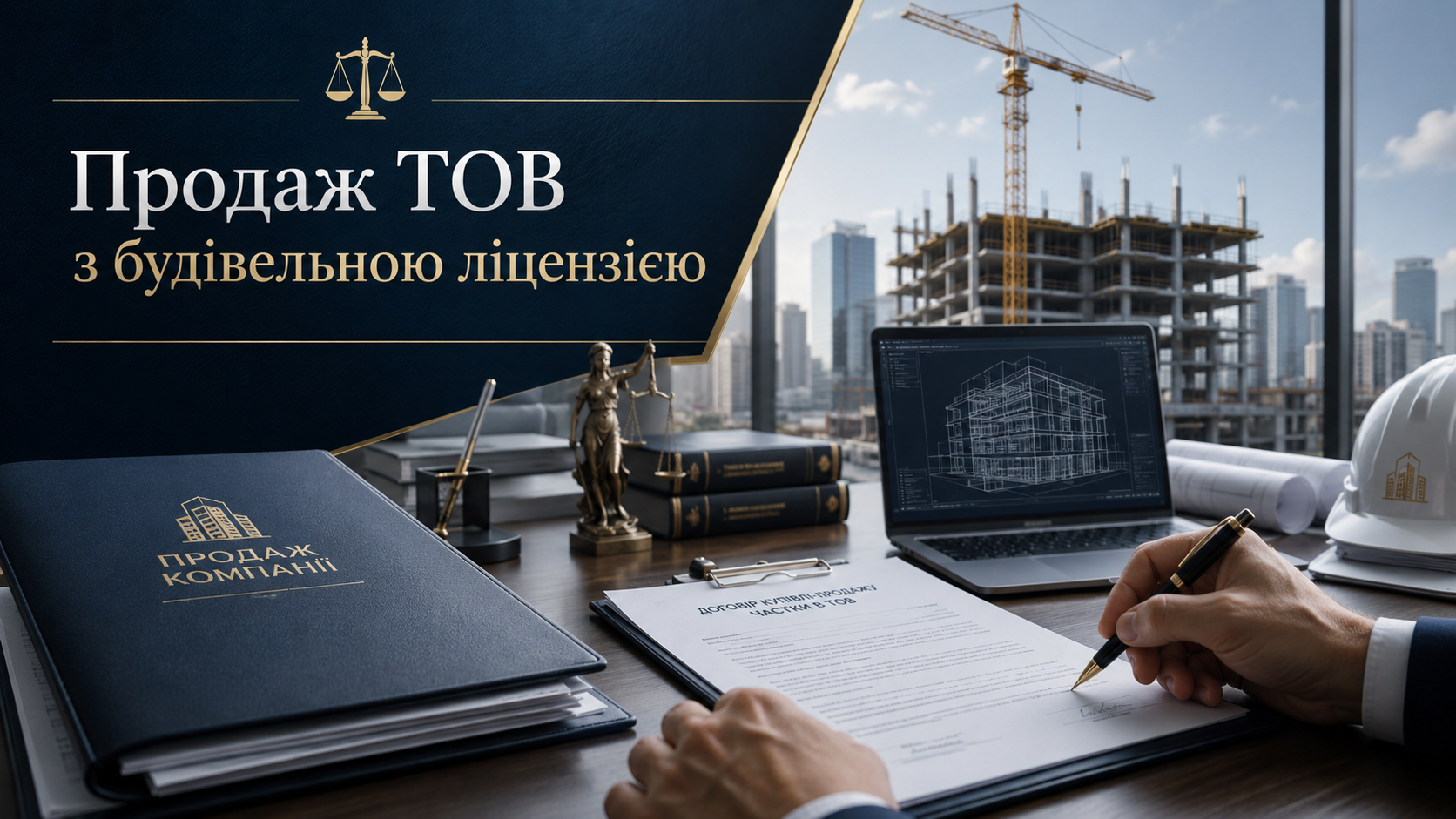 Продаж ТОВ з будівельною ліцензією