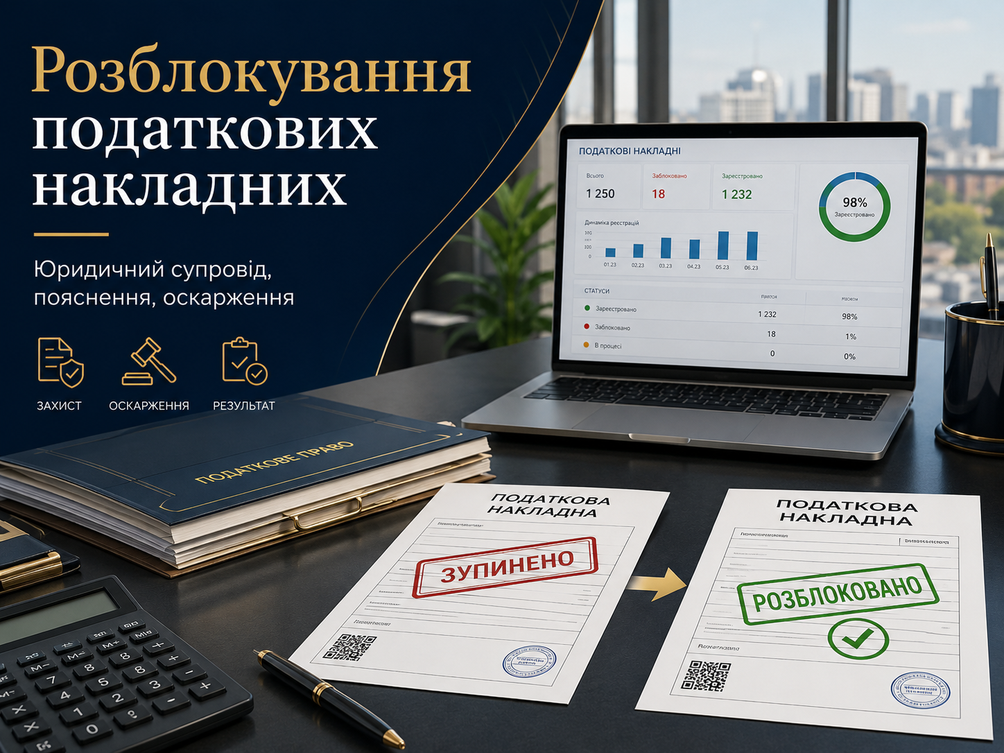 Розблокування податкових накладних
