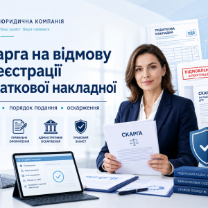 Скарга на відмову в реєстрації податкової накладної: строки, порядок подання, документи