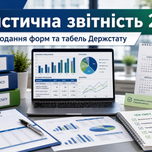 Статистична звітність 2026 — подання звітів до Держстату | Бровар Юст