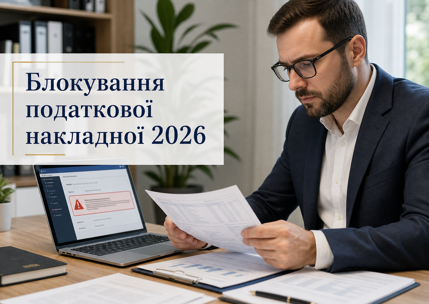 Блокування податкової накладної 2026: причини, документи, строки та як розблокувати ПН