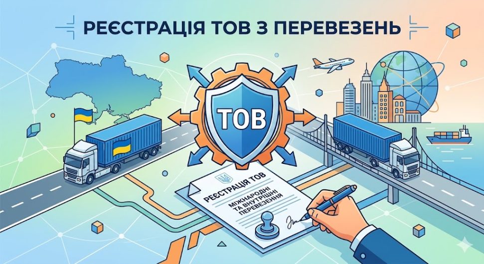 Реєстрація ТОВ з міжнародних та внутрішніх перевезень в Україні